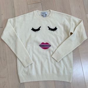 Autumn cashmere girls softest merino wool cashmere sweater